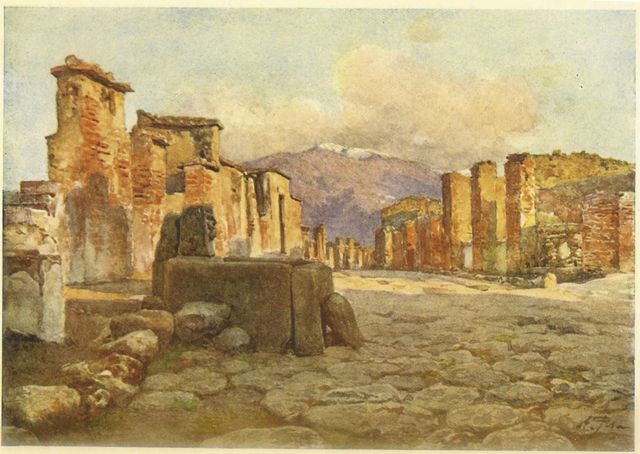 The fountain at VI.13.10 on Via della Fortuna