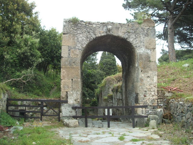 Nola Gate - Looking out of city eastwards