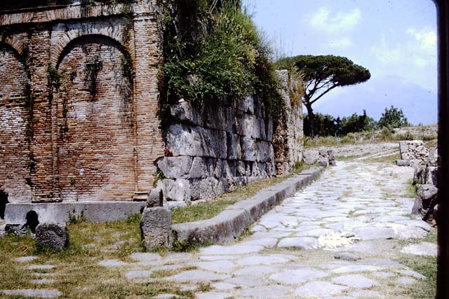 Inside Porta Vesuvio or Vesuvian Gate