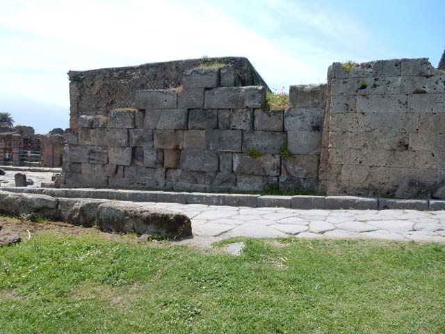 Inside Porta Vesuvio or Vesuvian Gate