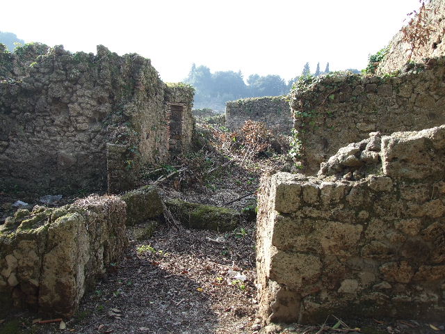 I.2.20 Pompeii. March 2009. Doorway to kitchen area. Looking south.