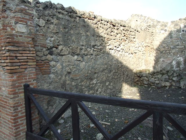 I.4.6 Pompeii. December 2007. Entrance threshold or sill of shop.