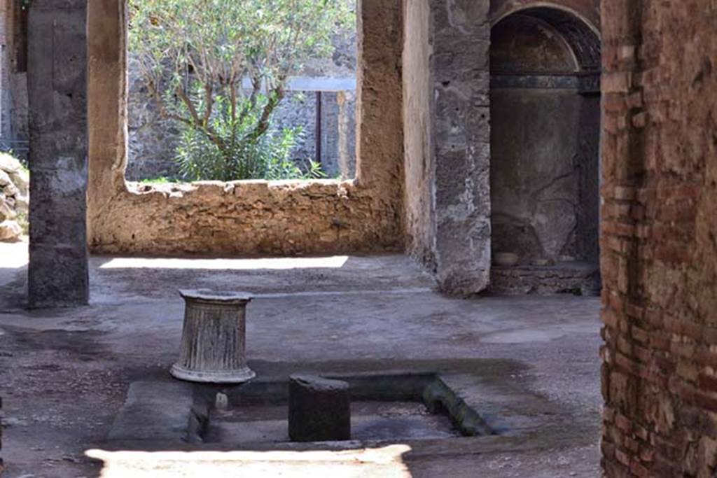 I.6.4 Pompeii. April 2018. Looking south across atrium from entrance corridor. Photo courtesy of Ian Lycett-King. 
Use is subject to Creative Commons Attribution-NonCommercial License v.4 International.

