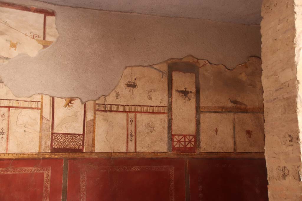 I.6.7 Pompeii. September 2019. West wall at north end. Photo courtesy of Klaus Heese.