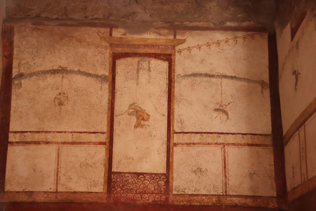 I.6.7 Pompeii. September 2019. Detail from north wall. Photo courtesy of Klaus Heese.