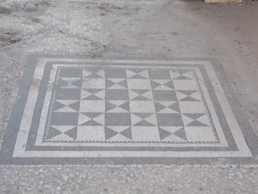 I.9.5 Pompeii. March 2009. Room 8 Tablinum. Mosaic floor.