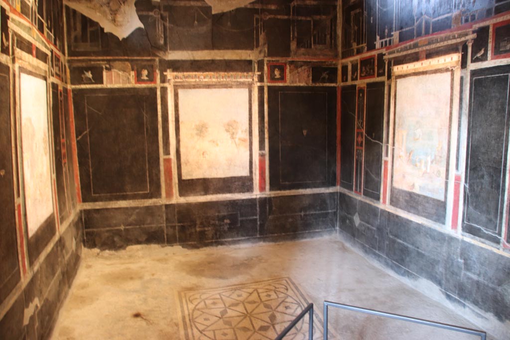 I.9.5 Pompeii. October 2022. Room 10, looking north from doorway at south end. Photo courtesy of Klaus Heese.