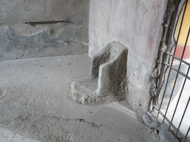 I.10.4 Pompeii. May 2010. Room 4, north wall with mythological scene.