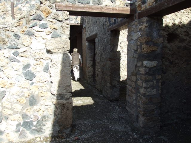 I.12.2 and I.12.1 Pompeii.  March 2009.   Room 14. Looking south.

 
