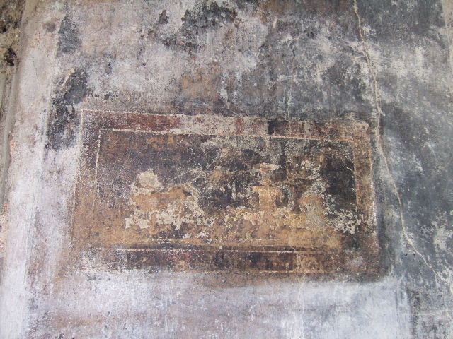 I.17.4 Pompeii. May 2006. East wall and north-east corner of garden area