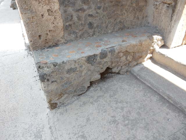 II.2.2 Pompeii.  December 2005. Cast of door on east side.   