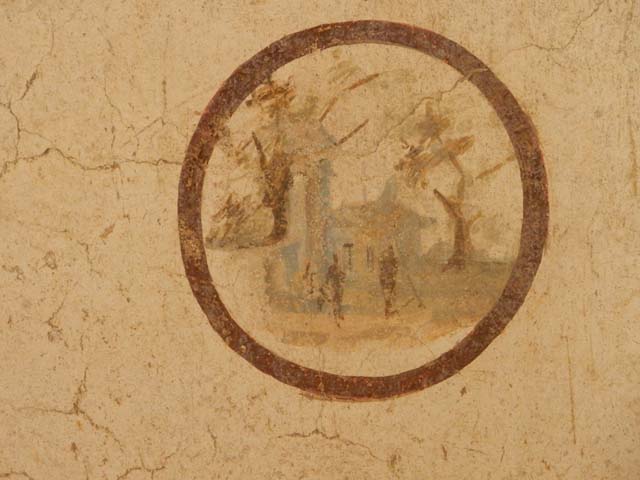 II.2.2 Pompeii.  December 2005.   Room 12.  Painting of the Myth of Narcissus.  