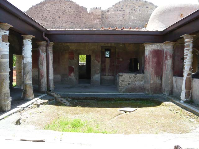 II.4.6 Pompeii. December 2006.   Doorway to Apodyterium.