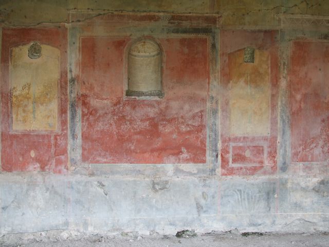 II.4.6 Pompeii. December 2006.  Door to room to north of summer Triclinium