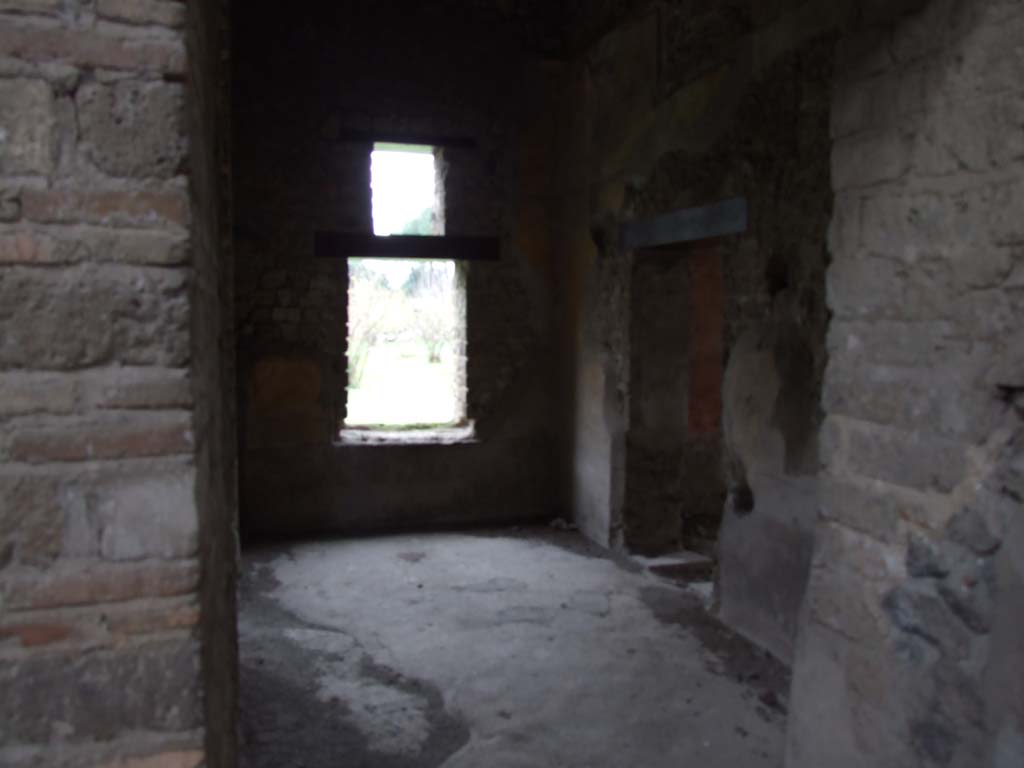 II.4.10 Pompeii. December 2006. Doorway to cubiculum, with doorway into second bedroom. Looking east.