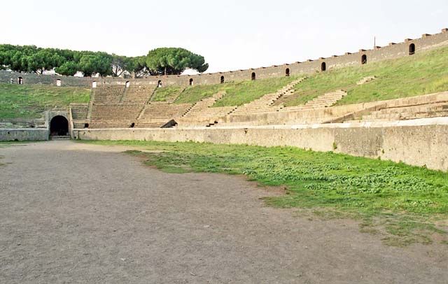 II.6 Pompeii Amphitheatre.    Exit from Amphitheatre.