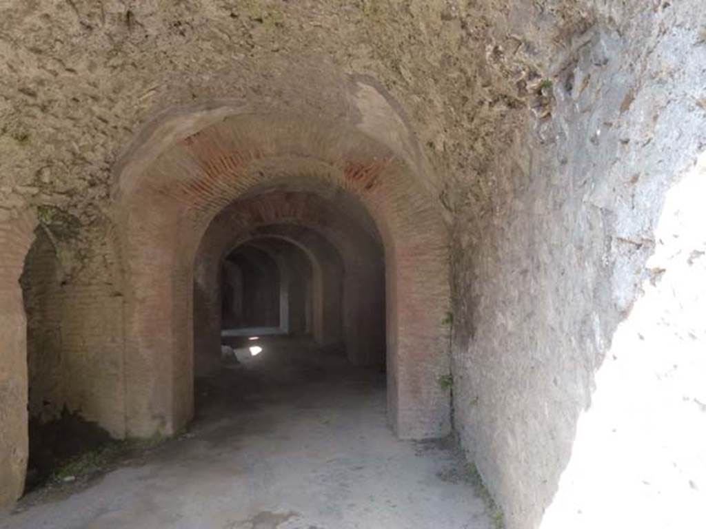 II.6 Pompeii. December 2006. Corridor under Amphitheatre, east side.