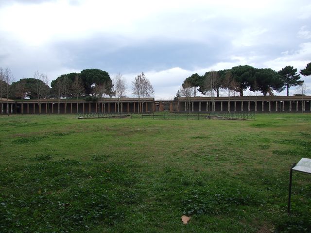II.7.9 Pompeii. Palaestra. December 2006. Looking east.