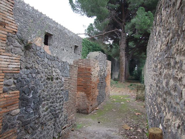 II.7.9 Pompeii.  Palaestra.  Looking into II.7.9a.