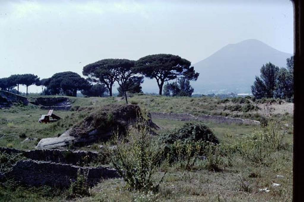 III.7 Pompeii, 1968. Looking north-west from 11.5, across site of III.7. Photo by Stanley A. Jashemski.
Source: The Wilhelmina and Stanley A. Jashemski archive in the University of Maryland Library, Special Collections (See collection page) and made available under the Creative Commons Attribution-Non Commercial License v.4. See Licence and use details.
J68f0139
