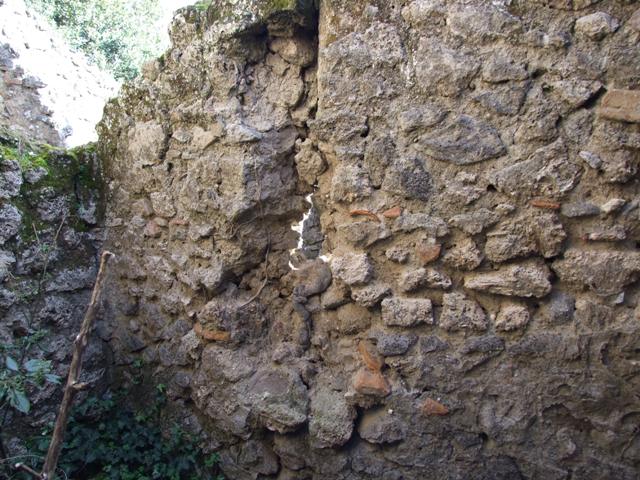 V.2.15 or un-numbered house? Pompeii. December 2007. Room 11c. Peristyle looking north east into unexcavated area.