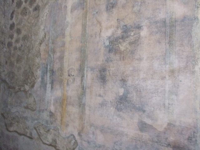 V.2.i Pompeii. December 2007. Room 6, site of stairs to upper floor, in north-east corner of room 5.