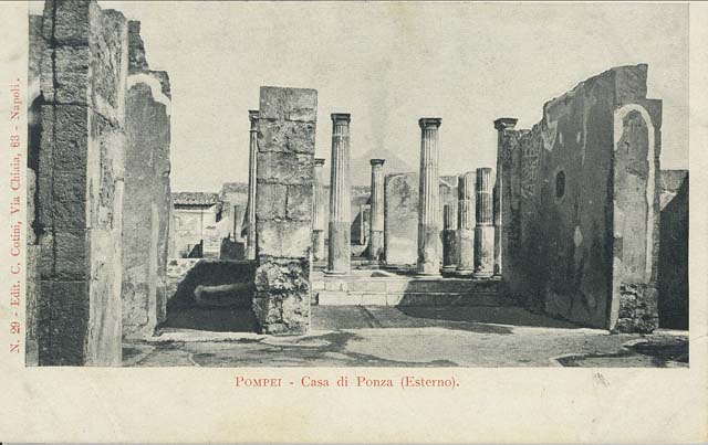 VI.6.1 Pompeii. December 2007. Room 9, east wall.