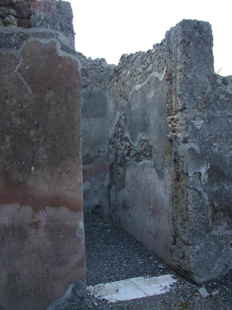 VI.7.6 Pompeii. March 2009. Doorway to room 3. 