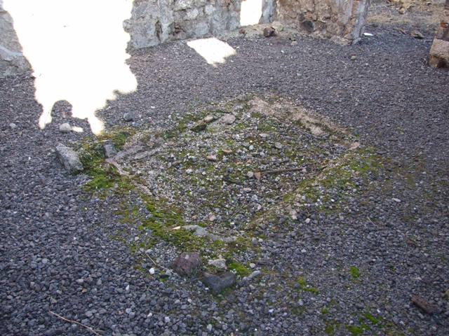 VI.11.8 Casa di Eutychus. Eastern corner of the south wall of room 49. December 2007.