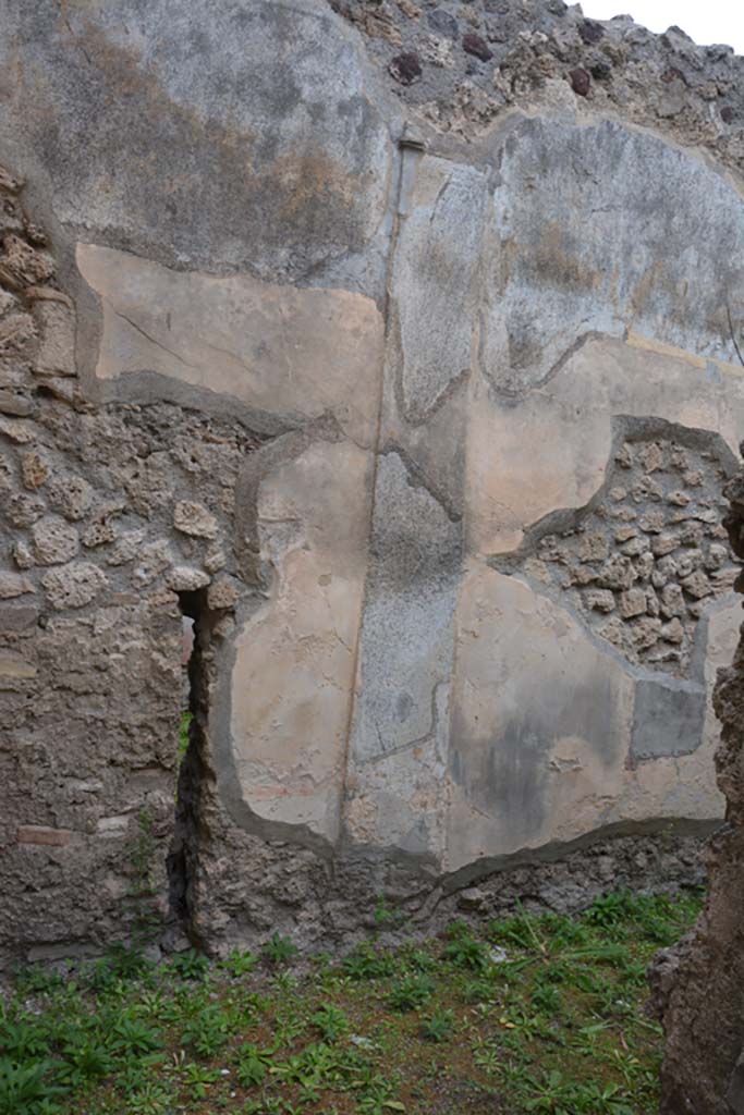 VI.11.9 Pompeii. October 2017. Room 4, detail from north wall of corridor. 
Foto Annette Haug, ERC Grant 681269 DCOR


