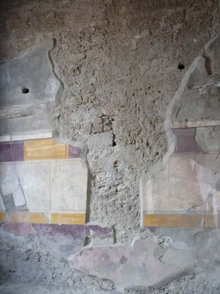 VI.12.2 Pompeii. September 2015. Remains of floor of third room on west side of atrium.