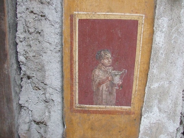 VI.15.1 Pompeii. December 2006. Looking west across impluvium in atrium