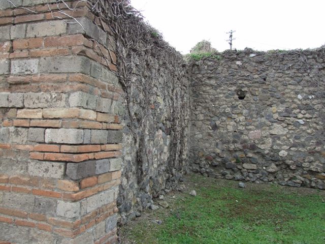 VII.2.5 Pompeii.  Shop.  December 2007.  West wall.