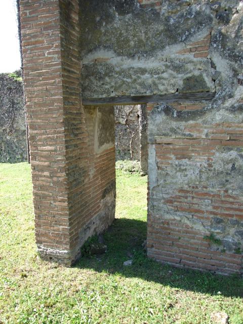 VII.2.18 Pompeii. March 2009. Looking south-west from north portico across peristyle garden.