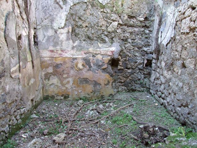 VII.2.20 Pompeii. March 2009. Room 12, north wall of triclinium. 