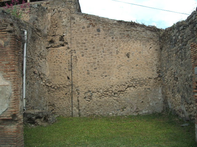 VII.2.46 Pompeii. December 2007. North wall.