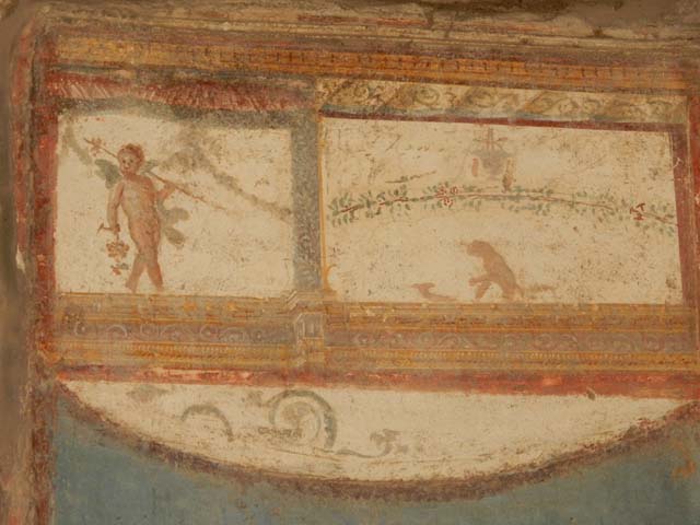 VII.4.48 Pompeii. December 2007. Doorway to Room 12.