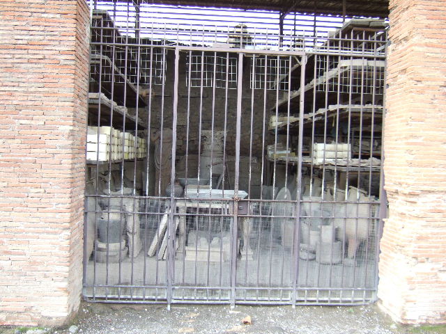 VII.7.29 Pompeii. May 2006. Items in storage.