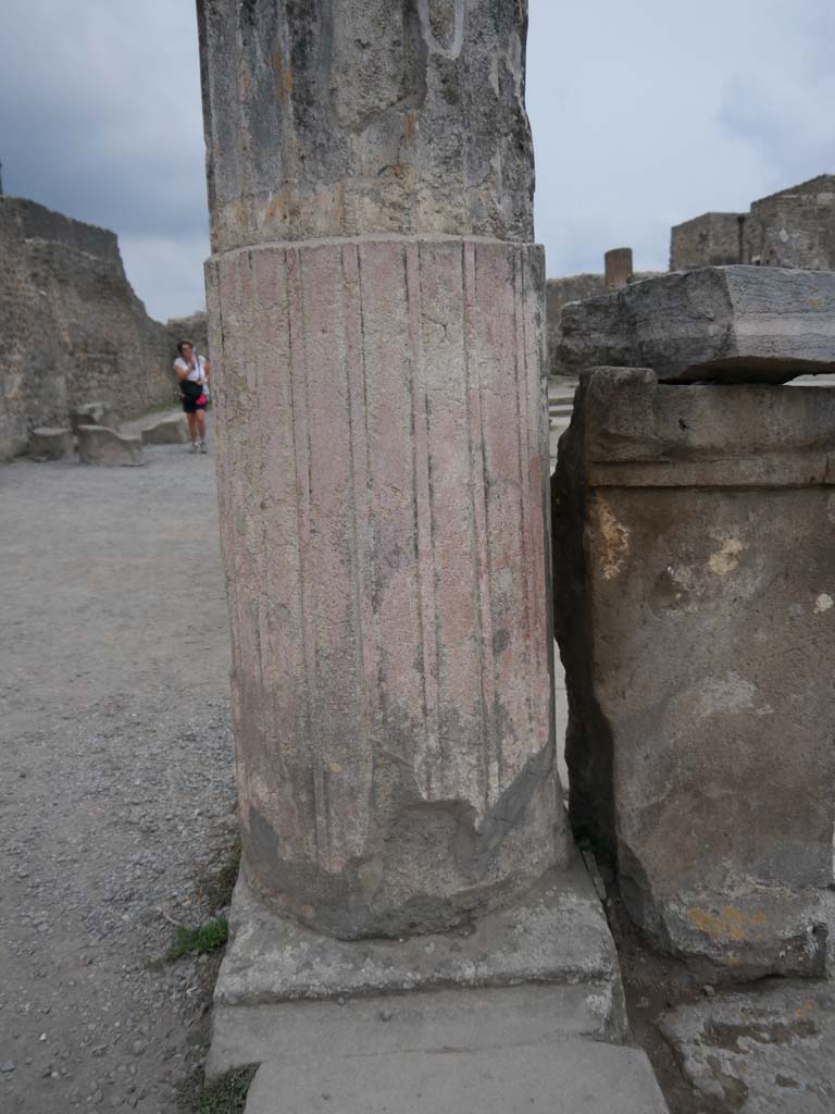 VII.7.32, Pompeii. September 2018. Looking west across south side, from column in south-east corner.
Foto Anne Kleineberg, ERC Grant 681269 DÉCOR.
