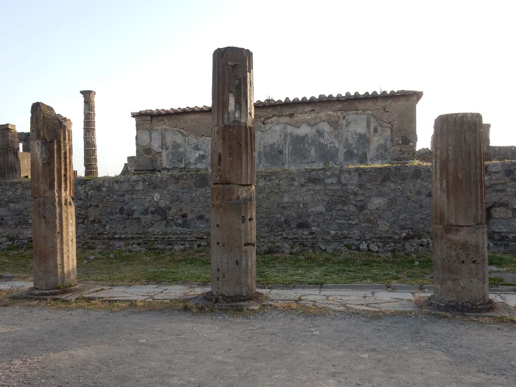 VII.7.32 Pompeii. June 2019. Looking towards east side of cella. Photo courtesy of Buzz Ferebee.