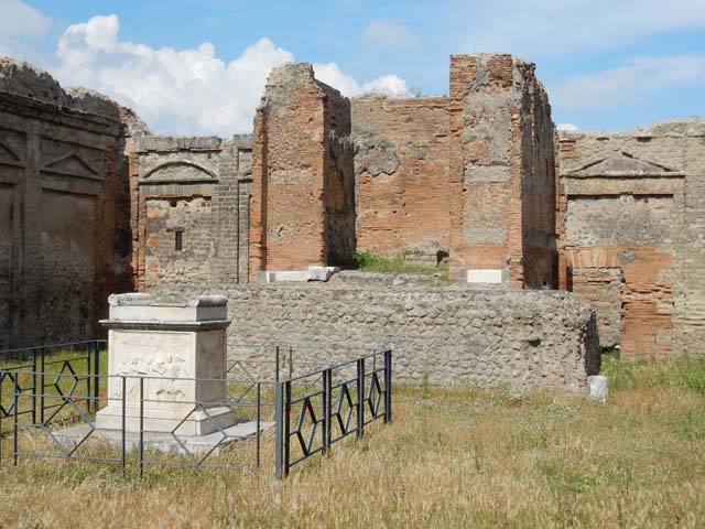 VII.9.2 Pompeii. March 2009. Looking south east across Temple.