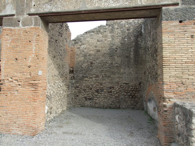 VII.9.11 Pompeii. December 2007. North-east corner with window to VII.9.12.