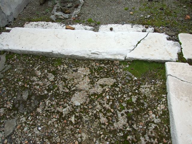 VII.9.47 Pompeii.  March 2009.  Room 1. Atrium.  Doorway to Shop at VII.9.48