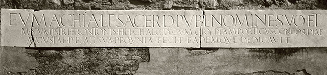 VII.9.67 Pompeii. September 2004. Vicolo di Eumachia looking north. VII.13