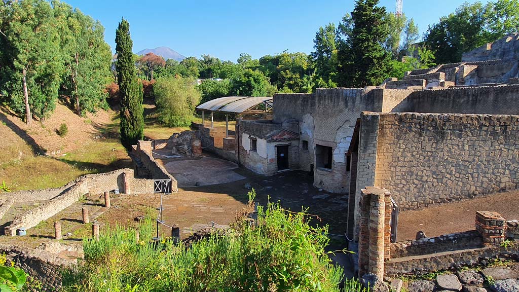 VII.16.a Pompeii. July 2021. Looking north across Suburban Baths.
Foto Annette Haug, ERC Grant 681269 DÉCOR.
