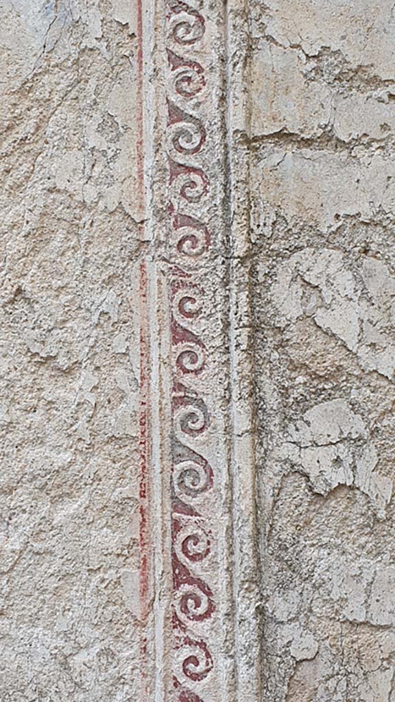 VII.16.a Pompeii. July 2021. Detail of stucco decoration.
Foto Annette Haug, ERC Grant 681269 DÉCOR.

