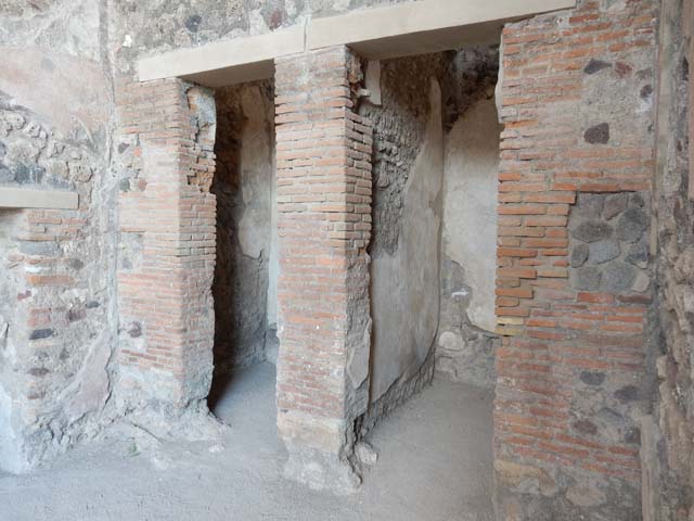 VIII.2.1 Pompeii. December 2005. Looking east at VIII.2.5, VIII.2.14, VIII.2.16