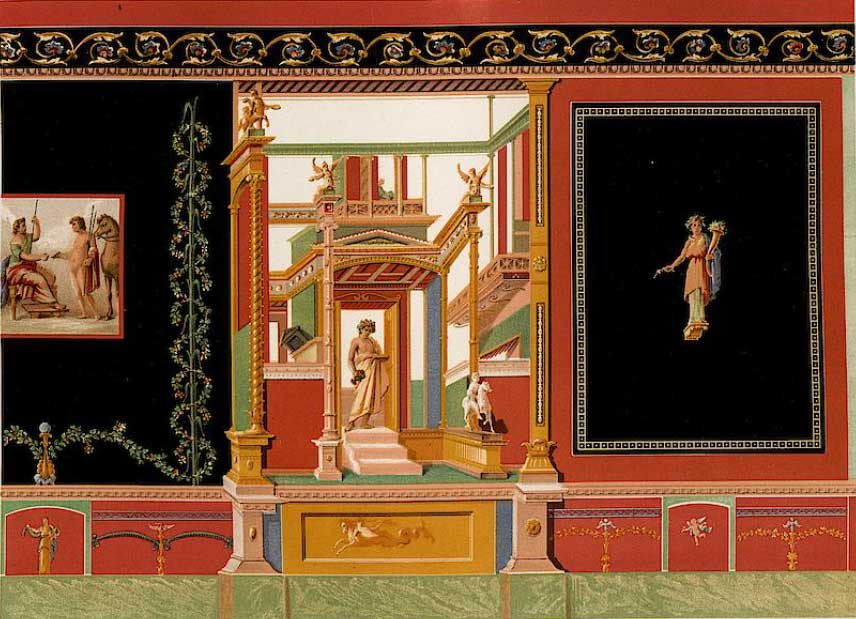 VIII.2.17-20 Pompeii. See Niccolini F, 1896. Le case ed i monumenti di Pompei: Volume Quarto. Napoli. NS Tav. 11.