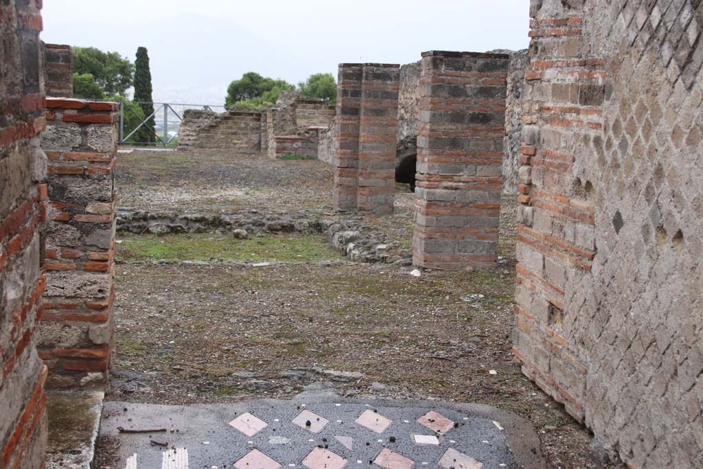 VIII.2.29 Pompeii. October 2020. Looking towards west side of atrium, from entrance doorway. Photo courtesy of Klaus Heese.