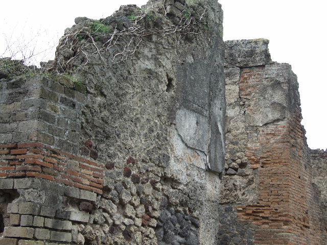 Plaster from front wall of VIII.2.34.  December 2006.